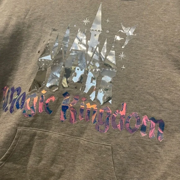 Magic Kingdom Iridescent Cinderella Castle Hoodie - Picture 5 of 8